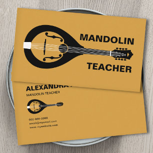 Mandolin Teacher Business Card