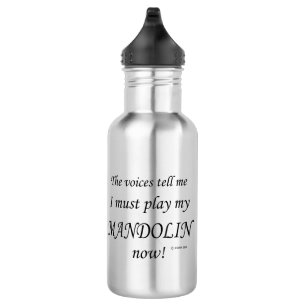 Mandolin Voices Say Must Play 532 Ml Water Bottle