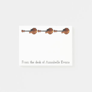 Mandolins Personalize Post-it Notes