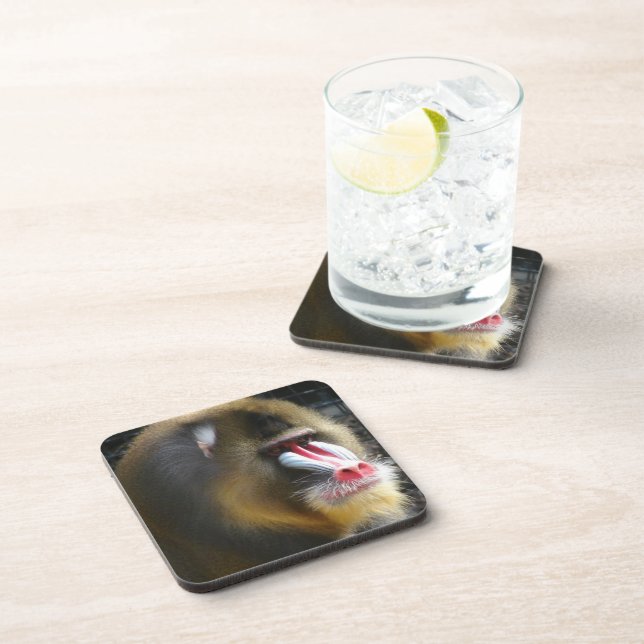 Mandrill Cork Coasters (Right Side)