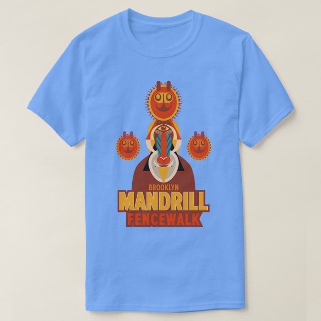 Mandrill Grooves Funkadelic Vibes from the Big App T-Shirt (Design Front)