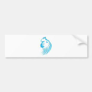 Mandrill in Swish Drawing Style Bumper Sticker