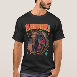Mandrill Primates Africa Wildlife T-Shirt