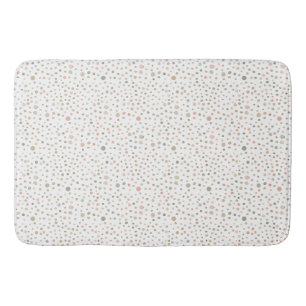 Mandy Confetti Watercolor Dots Bath Mat