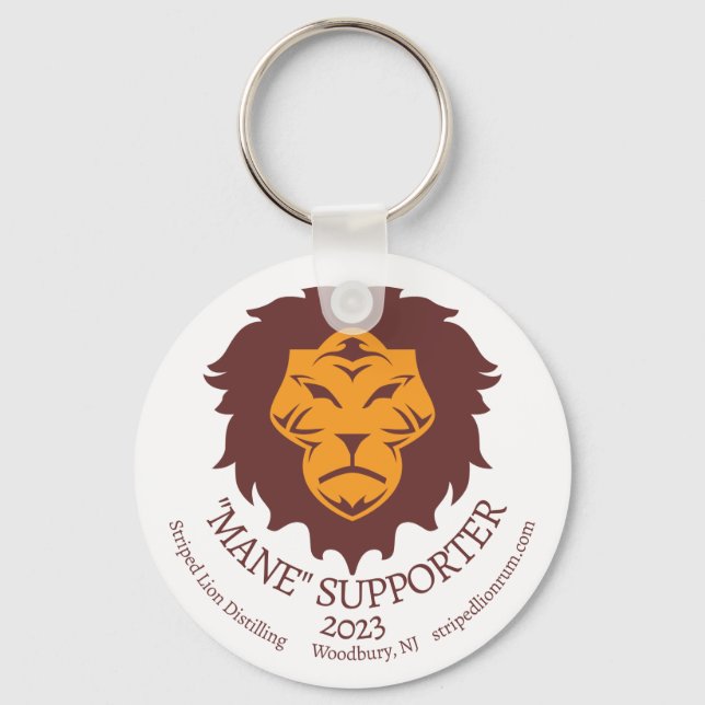 "Mane" Supporter 2023 - get a discount all year! Key Ring (Front)