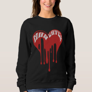 Maneater Broken Heart Y2k Aesthetic Cute Strong Fe Sweatshirt