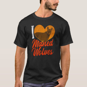 Maned Wolf South America Animal 2 T-Shirt