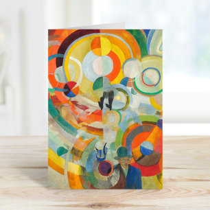 Manège de Cochons   Robert Delaunay Card