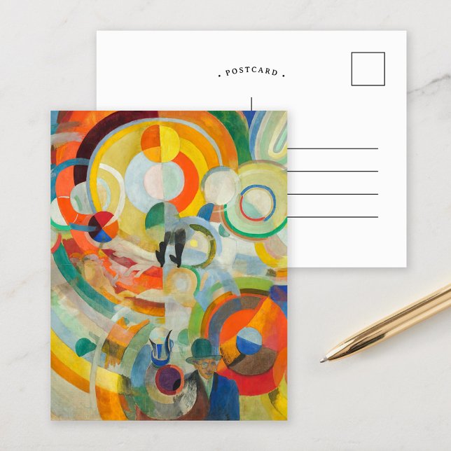 Manège de Cochons | Robert Delaunay Postcard (Creator Uploaded)
