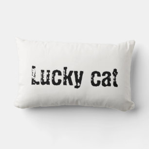 Maneki neko cushion