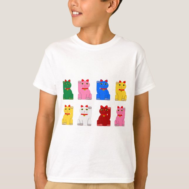Maneki neko for children T-Shirt (Front)