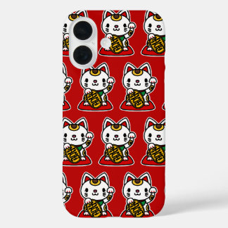 Maneki Neko (Lucky Cat) iPhone 16 Case