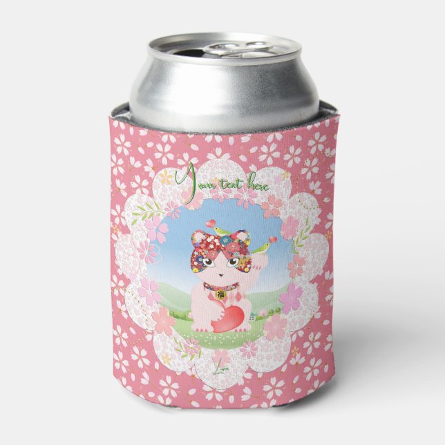 Maneki Neko Lucky Luna Can Cooler (Can Front)