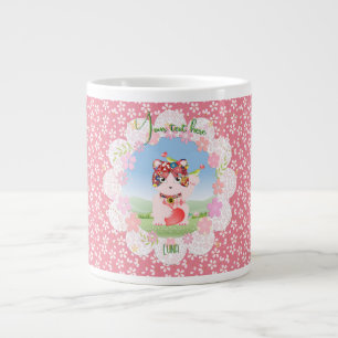 Maneki Neko Lucky Luna Large Coffee Mug