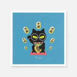 Maneki Neko Lucky Poilue Paper Napkin