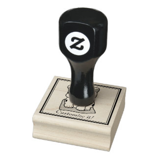 Maneki Neko Rubber Stamp