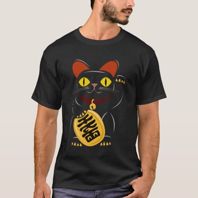 Maneki Neko T-Shirt (Front)