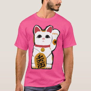 Maneki Neko Waving Cat T-Shirt