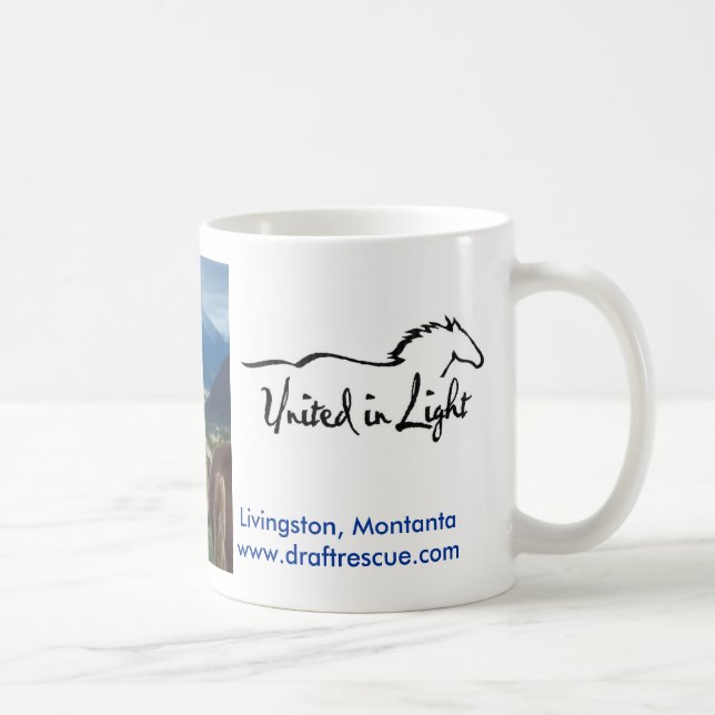 Manes and Mountains Coffee Mug (Right)