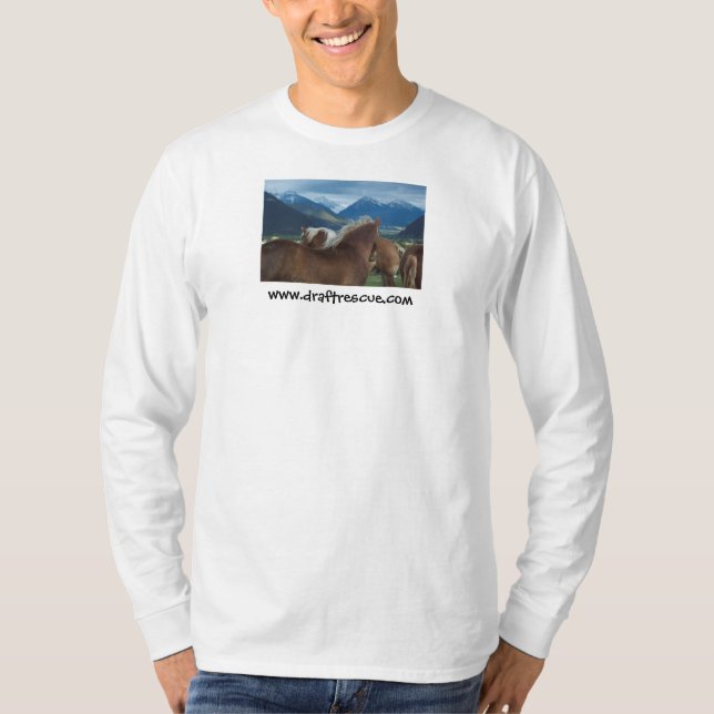 Manes & Mountains T-Shirt (Front)