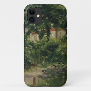Manet A Corner of the Garden in Rueil, 1882 Case-Mate iPhone Case