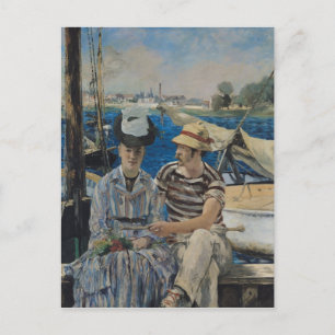 Manet   Argenteuil, 1874 Postcard
