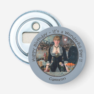 Manet Bar at the Folies-Bergère Party Collection Bottle Opener