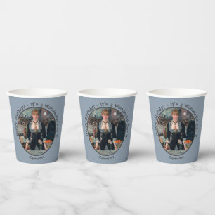 Manet Bar at the Folies-Bergère Party Collection Paper Cups