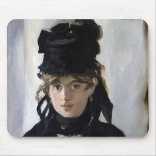 Manet - Berthe Morisot with a bouquet of violets Mouse Pad