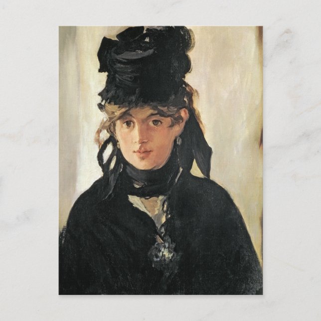 Manet | Berthe Morisot with a Bouquet of Violets Postcard (Front)