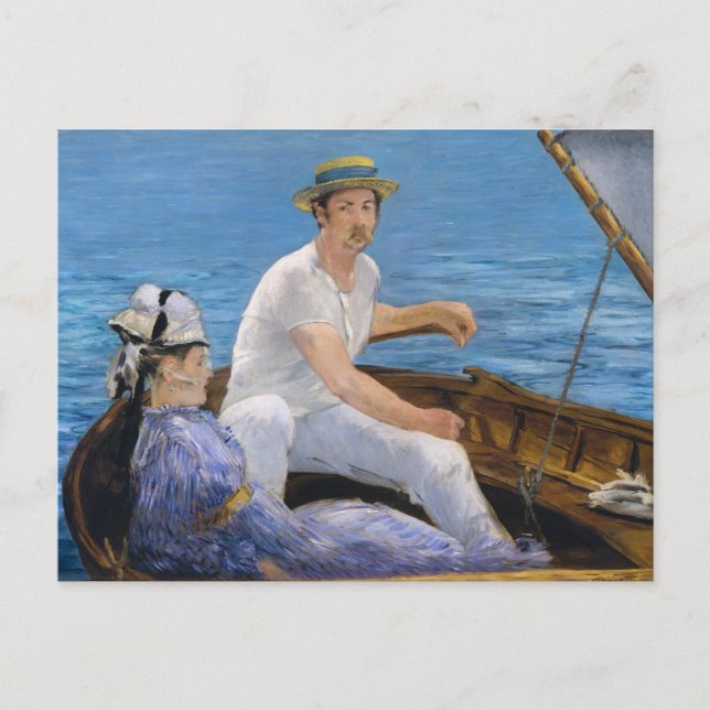 Manet Boating Postcard (Front)