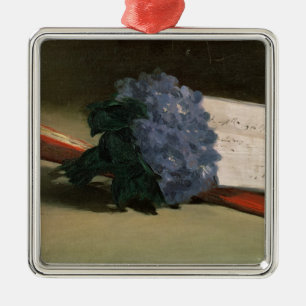 Manet   Bouquet of Violets, 1872 Metal Tree Decoration