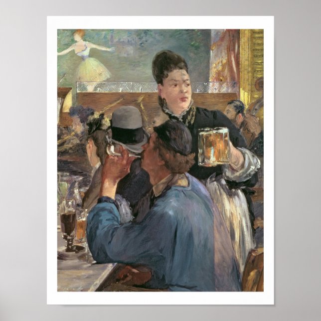 Manet | Corner of a Cafe-Concert, 1878-80 Poster (Front)