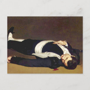 Manet Dead Matador Postcard