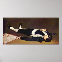 Manet Dead Matador Poster