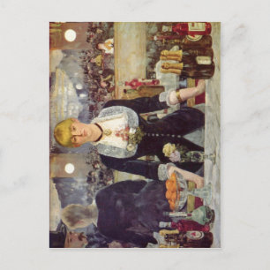 Manet, Edouard Bar in den Folies-Berg?re Espa?ol: Postcard