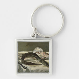 Manet   Eel and Red Mullet, 1864 Key Ring