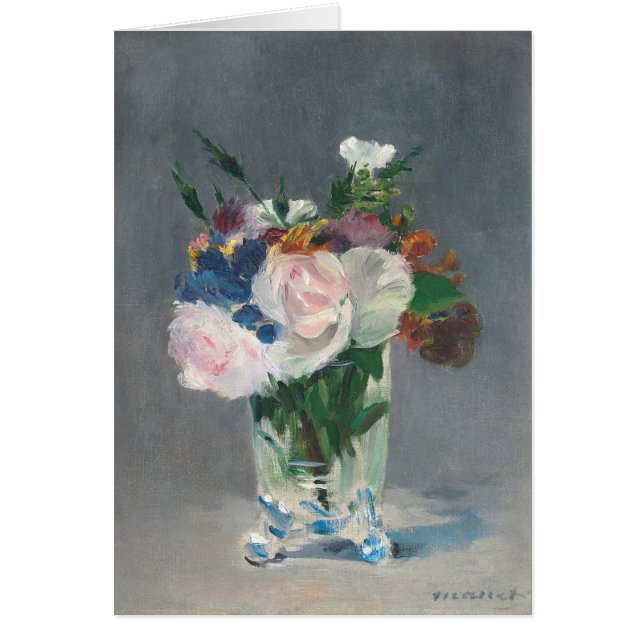 Manet | Flowers in a Crystal Vase, c.1882 (Front)