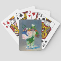 Manet Flowers in a Crystal Vase