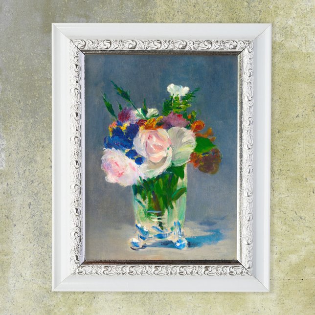 Manet Flowers in a Crystal Vase Poster (Creator Uploaded)