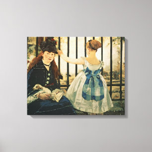 Manet Gare St. Lazare, 1872-3 Canvas Print