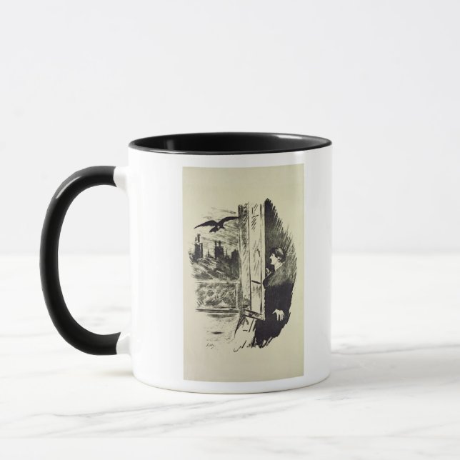 Manet | Illustration for 'The Raven' Mug (Left)