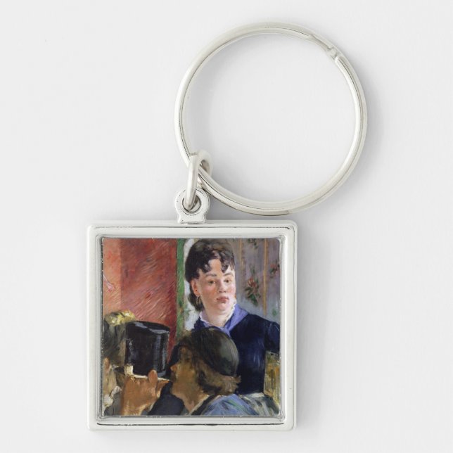 Manet | La Serveuse de Bocks, 1878-79 Key Ring (Front)