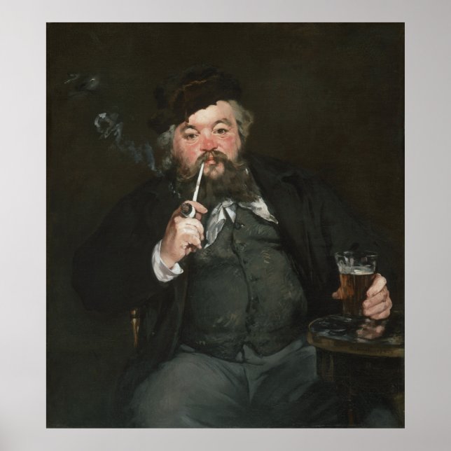 Manet, Le Bon Bock Poster (Front)