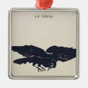 Manet   Le Corbeau , 1875 Metal Tree Decoration