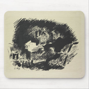 Manet Le Corbeau , 1875 Mouse Pad
