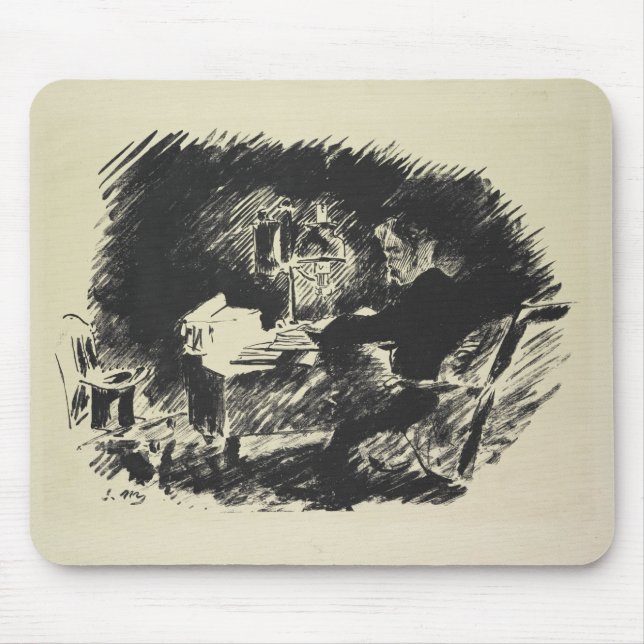 Manet | Le Corbeau , 1875 Mouse Pad (Front)