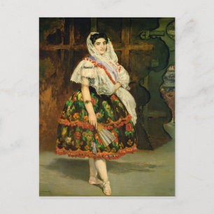 Manet Lola de Valence, 1862 Postcard