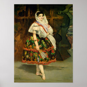 manet Lola de Valence, 1862 Poster