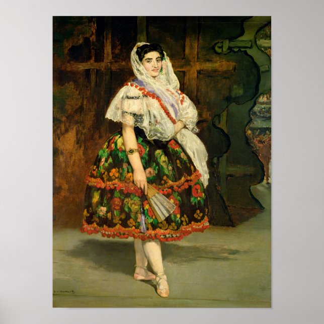 manet | Lola de Valence, 1862 Poster (Front)